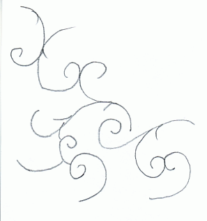 sketch of pattern