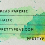 Business Card Ideas: Watercolour