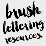 A Collection of Amazing Brush Lettering Tutorials and Resources