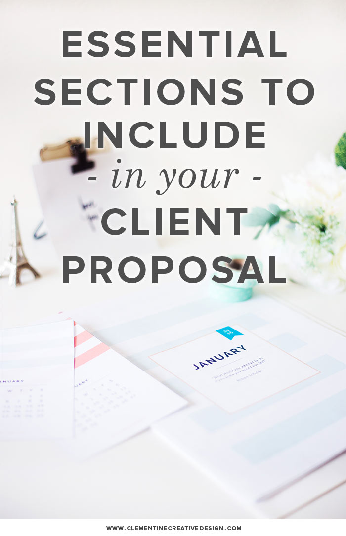 Want to know how to create an effective proposal that will help you land more clients? Read about what I include in my proposals here.