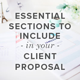 Essential Sections to Include in Your Client Proposal