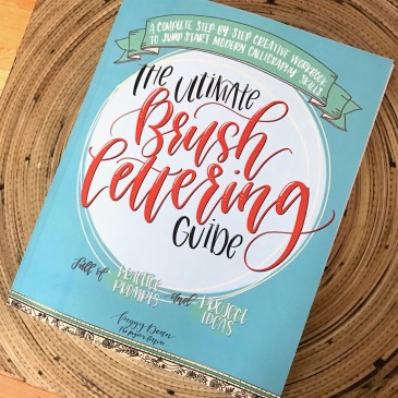 The Ultimate Brush Lettering Guide – Book Review