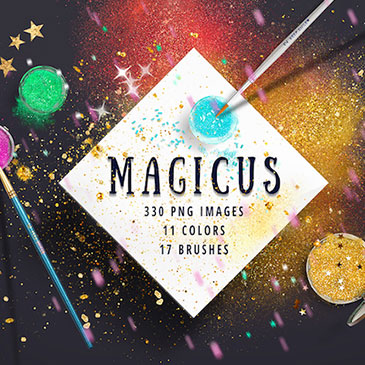 Add Magic to your Design Projects with the Vibrant, Artistic Bundle (98% off!)